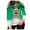 Green, variant on Active Tops Women Casual Work Tops Walking T Shirts Women Long Sleeve Tees Apparel T Womens Turtle Neck Long Sleeve Tops Workout Tee Shirts Women G Sleeve Shirts for Women Long Blue XL