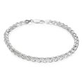 thumbnail image 3 of 5mm Solid .925 Sterling Silver Braided Wheat Chain Necklace + Bracelet Set, 18" (Necklace) + 7" (Bracelet), 3 of 7