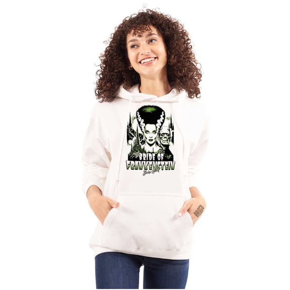 Bride of Frankenstein Movie Poster Hoodie Sweatshirt Women Brisco Brands S