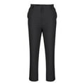 thumbnail image 4 of Generic Mens Work Hiking Pants Business Affairs Button Tapered Lightweight Golf Pants Athletic Casual Track Travel Trouser, 4 of 5