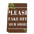 thumbnail image 2 of Lemon Letter Kitchen Towels Set of 1, Rustic Botanical Fruit Floral Leaves Brown Absorbent Dish Towels for Kitchen, Microfiber Hand Towel, Quick Drying Tea Towel for Cleaning Decorative Dishcloths, 2 of 7
