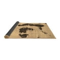 thumbnail image 2 of Ahgly Company Indoor Round Oriental Brown Modern Area Rugs, 7' Round, 2 of 4