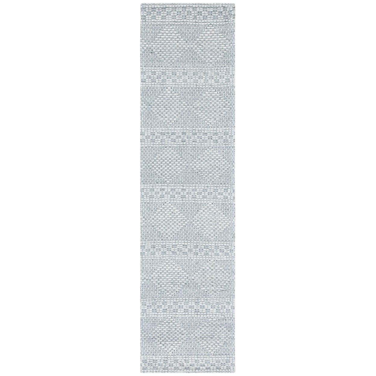 SAFAVIEH Marbella Matilda Diamond Area Rug, Silver/Grey, 4' x 6'