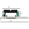 thumbnail image 4 of AYA IDE/PATA to CF (CompactFlash) Adaptateur Amorçable à 40 Broches avec Support PCI, 4 of 5