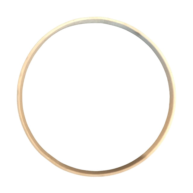 Moyic DIY Atrapasueños Anillo de bambú Campana de viento Ventilador Círculo Decoración de boda Artesanía para colgar de flores, Decoración del hogar 20 centímetros