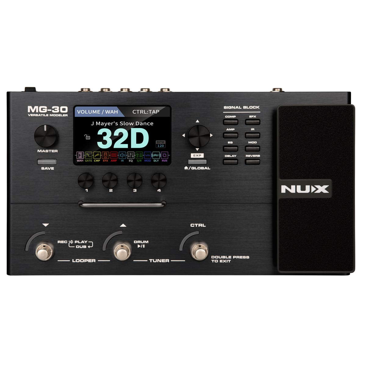 Zoom G3X - Guitar Effects and Amplifier Simulator with Expression