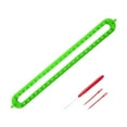 thumbnail image 3 of AMLESO Long Métier à Tricoter DIY Crochet Tissage Machine à Main pour Vert 18.5 Pouces, 3 of 8