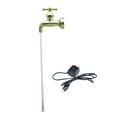 thumbnail image 1 of Fuente de regadera con caño que fluye Invisible, fuente de agua de grifo flotante, decoración del hogar, USB para césped, decoración artística DIY,, 1 of 7