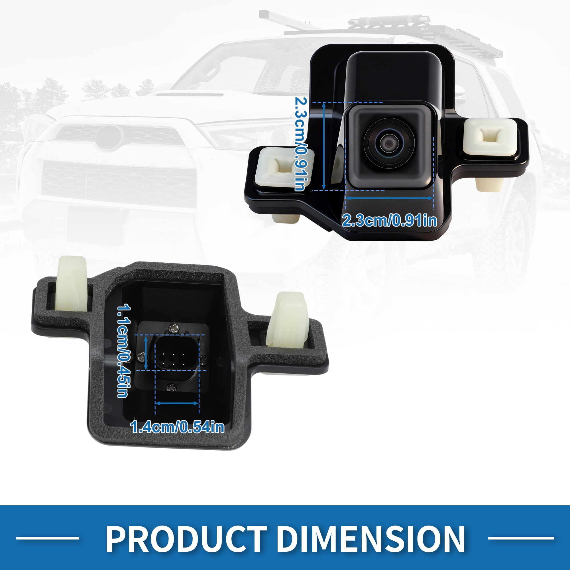Unique Bargains Rear View Camera for Toyota 4Runner 2016-2021 Backup Camera OE Replacement