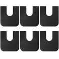 thumbnail image 1 of Injueey 6 almohadillas protectoras en forma de U para inodoro, desodorantes, alfombrillas de entrenamiento para inodoro. Juegos de accesorios de baño, 1 of 6