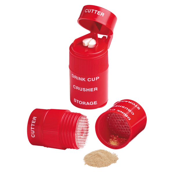 Ezy Dose Ultra Fine Cut N' Crush Pill Cutter and Crusher, Tablet