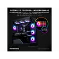 thumbnail image 2 of Phanteks NV5S, Showcase Mid-Tower ATX Chassis, High Airflow Performance, Integrated D/A-RGB Lighting, Seamless Tempered Glass Design, 7 Fan Positions, Black, 2 of 6