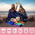 thumbnail image 5 of Best Friend Blanket, OUXIOAZ Best Friend Birthday Gifts for Women to My Bestie Blanket Friendship Blanket for BFF, Bestie, Sister, Teen Girls, Birthday Gift for Best Friend 60"x80", 5 of 6