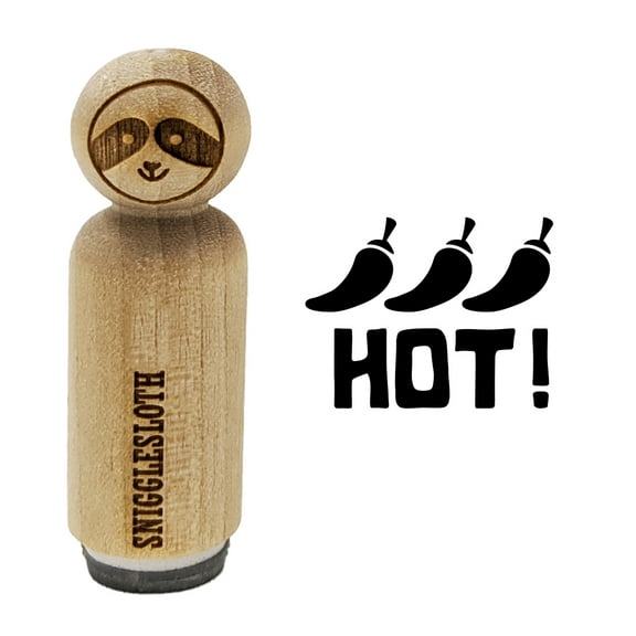 Flavor Hot Rubber Stamp for Scrapbooking Crafting Stamping - Small 3/4 Inch