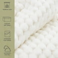 thumbnail image 3 of Aston & Arden Cottontail Faux Fur Throw Blanket, Soft Rabbit Tail Texture, Oversized Throw, 50x70, with Premium Gift Box, 3 of 5