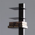 thumbnail image 3 of SEI Furniture 65 Inch Freestanding 12 Tier Metal Spine Tower Book Shelf, Black, 3 of 5
