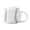 White, variant on Ceramic Sports Mug with Lid Shatterproof Coffee Cup for Soccer and Baseball Fans Black Dishwasher Safe 1 Pack