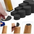 thumbnail image 6 of Annvchi 300PCS Felt Furniture Pads for Protecting Hardwood Floors, Round, Assorted Sizes Value Pack, Self-Stick design, Protecting from nicks, dents and scratches Black, 6 of 8