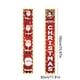 thumbnail image 3 of Cortina Navideña con Versos | Cubierta Impermeable de Poliéster con Luces Led | Decoración Personalizable En Rojo y Dorado | Pancarta Festiva de 30 X 180 Cm para Navidad, Primavera, Festivales y Boda, 3 of 6