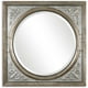 Uttermost Miroir Décoratif Ireneus en Argent Poli – image 1 sur 2
