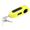 thumbnail image 4 of Grip Lock Moto,Bloqueo de Palanca de Freno de Motocicleta Antirrobo Bloqueo de Palanca de Freno de Manillar de Moto Bloqueo de Acelerador de Seguridad de Manillar de Motocicleta UniversalAmarillo) Khall Tendencias, 4 of 6