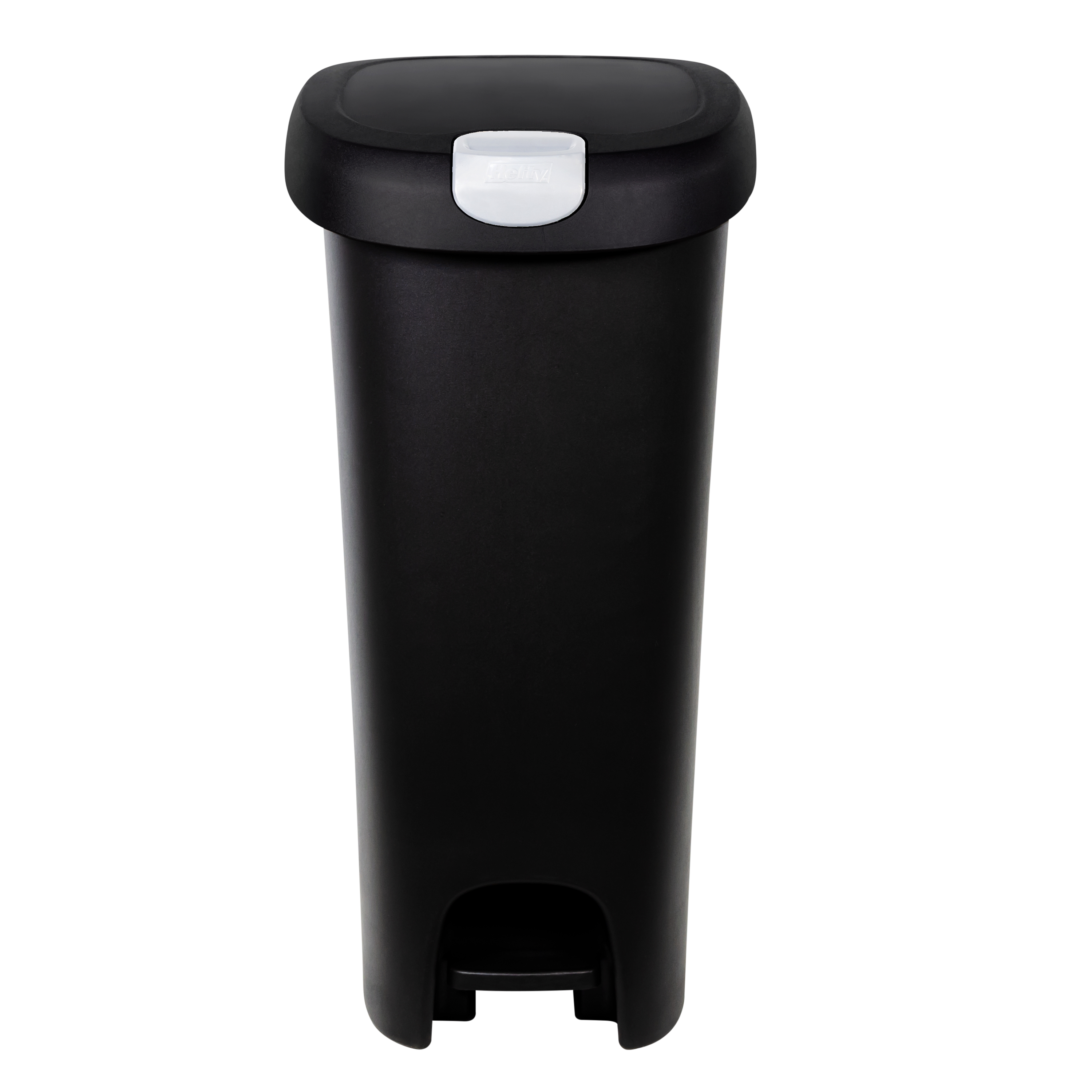Hefty 12-Gallon Kitchen Trash Can with Locking Foot Pedal Lid photo 6