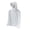 White, variant on Mens UPF 50 Sun Shirt Hooded Long Sleeve Rash Guard Lightweight Fishing UV Protection Shirt with Face Cover