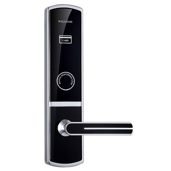 Manija para Residencias SafetyKnob Grosor Puerta: 30 a 70mm NFC Plata Pilas: 4 x AA (No incluidas).