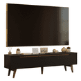 thumbnail image 2 of Mueble Mesa Para Tv Rack Madesa Toronto Hasta 80' Negro, 2 of 10
