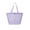 #4887-Purple, variant on Foldable mesh beach bag with wide handle. Durable polyester material for travel, daily commute and outdoor outings. Lightweight one-shoulder storage bag for multiple scenarios.