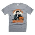 thumbnail image 5 of Mens Halloween t-shirt Michael Myers Shirt Serial Killer Tee Shirt Just Waiting For Halloween Shirt (Small Black), 5 of 6