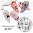 thumbnail image 2 of Valentine's Day Stamping Plate Heart Pattern Nail Art Board Template Stainless Steel Nail Design Printing Stencil Image Plate, 2 of 5