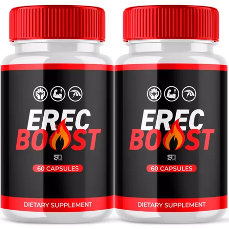 Erec Boost for Men Advanced Formula Supplement with Premium Ingredients 120 Capsules