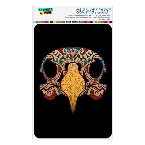 Eagle Skull Day Of The Dead Southwestern Home Business Office Sign