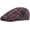Navy, variant on Men's Newsboy Hat Striped Plaid Flat Cap Adjustable Ivy Gatsby Cabbie Driving Irish Beret Hat 1Pack