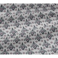 thumbnail image 5 of oneOone Viscose Jersey Fabric Diamond & Swirl Ikat Print Fabric BTY 60 Inch Wide, 5 of 5