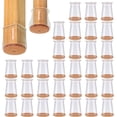 thumbnail image 1 of BTideas 32 Piezas Protectores para Patas de sillas, Antideslizantes para Muebles(Ajuste 16-22mm), 1 of 8