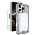 thumbnail image 2 of Dteck for iPhone 16 Pro Max Case with Invisible Magntic Ring Stand, Compatible with MagSafe, Military-Grade Translucent Case for iPhone 16 Pro Max,Black, 2 of 6