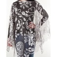 thumbnail image 1 of 58 x 58 in. Sugar Skulls Poncho, 1 of 1
