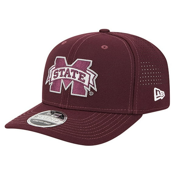 Men's New Era  Maroon Mississippi State Bulldogs Team 9SEVENTY Adjustable Hat