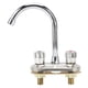thumbnail image 1 of Grifo de baño de 2 manijas, juego central de agua caliente con ahorro de agua, grifo de baño para cocinas, lavabo de baño, 1 of 10