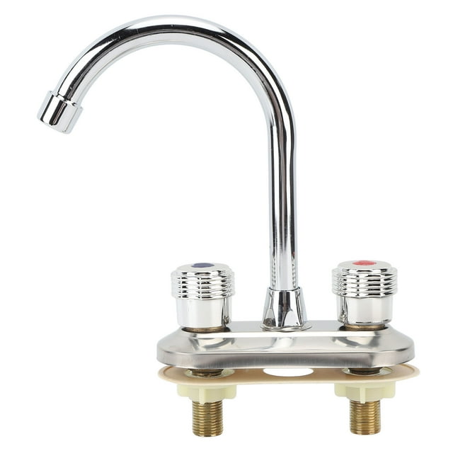 <p>2 Handle Sink Faucet, Bathroom Faucet Copper For Hotels</p>