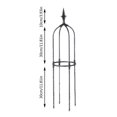 thumbnail image 3 of HLONK Spliced 8mm Steel Greenery Climbing Frame Plant Support Bracket 20cm, 3 of 4