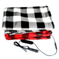 thumbnail image 4 of Electric Car Blanket Heated 12V Fleece Travel Throw With Temperature Adjusting For Car RV Winter  Use, 4 of 8