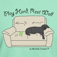 thumbnail image 3 of CafePress - Black Lab Play Hard Dark T Shirt - Men's Classic Graphic Cotton T-Shirt, 3 of 4