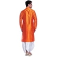 thumbnail image 3 of Men's Silk Blend Bollywood Style Designer Party Wear Indian Ethnic Dhoti Kurta, 3 of 3