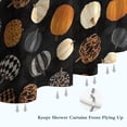 thumbnail image 6 of Halloween Patterned Pumpkins Shower Curtain 72"x72" ,Bathroom Decorative Shower Curtains Set with 12 Hooks,Modern Waterproof Washable Shower Curtain, 6 of 6