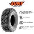 thumbnail image 4 of SunF ATV/UTV All Terrain Quad Mini Bike Tire 19x7-8 & 18x9.5-8 6 PR Tubeless A012 (Set of 4), 4 of 9