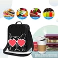 thumbnail image 4 of Naloa Animal Bulldog French Lunch box Lunch bag for men women Large capacity Lunchbox Insulated Lunch bag Lunch box cooler, 4 of 7