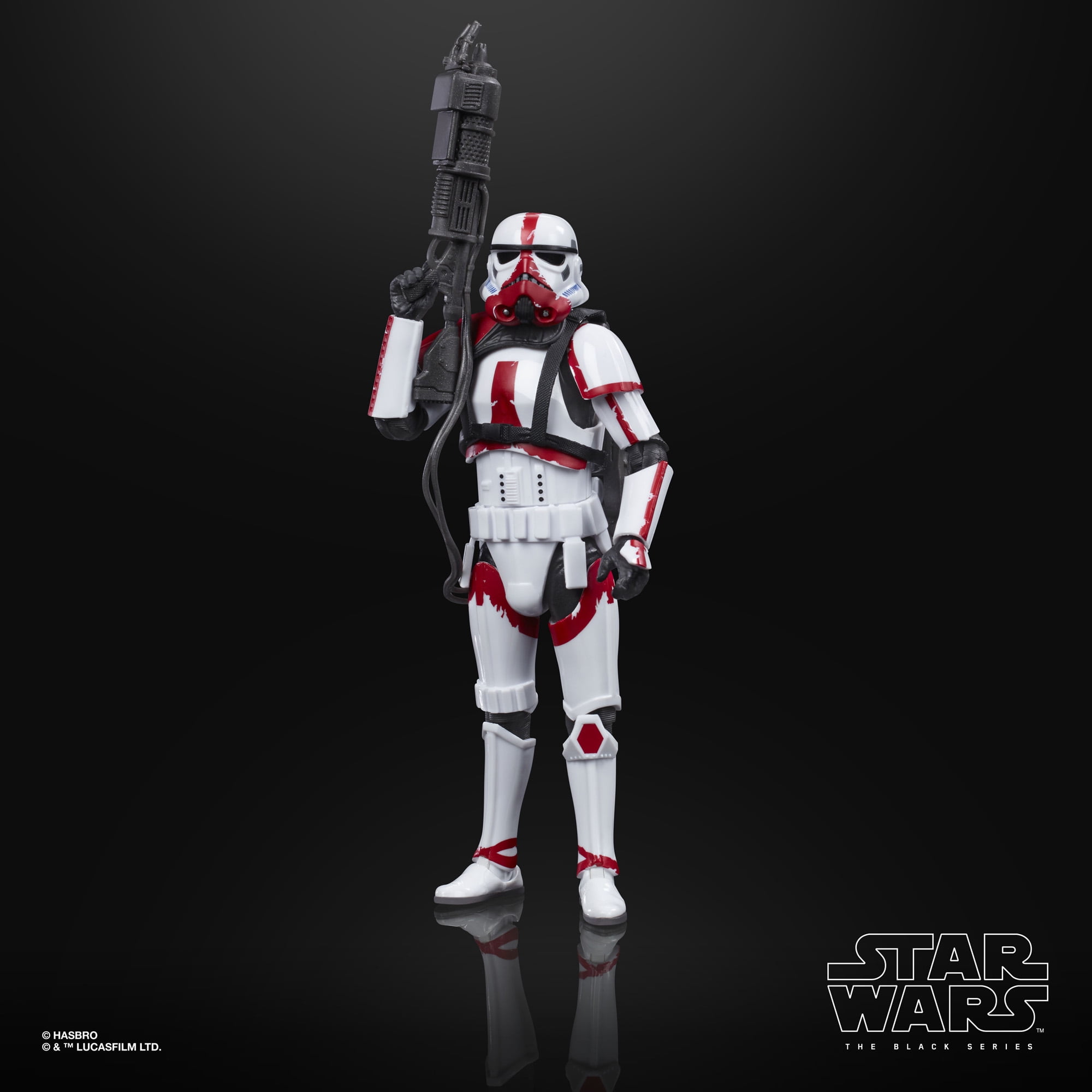 Star Wars The Black Series Incinerator Trooper Collectible Figure